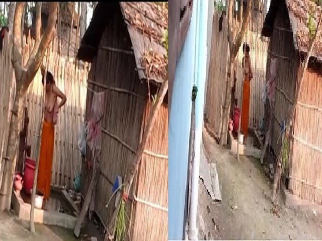 Village Bhabhi Outdoor Nude Bath Caught By Neighbor TeenXhub