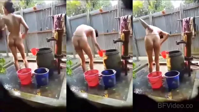 Bangla Naked Viral Girl Bathing Captured