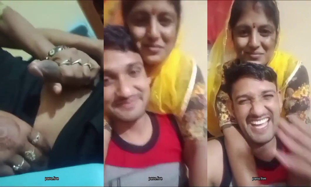 Beautiful bhabhi touching dewar’s dick