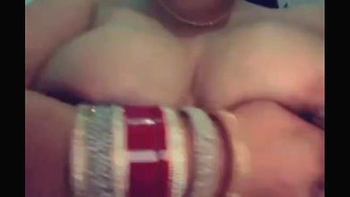 Pakistani wife boobs expose in salwar seductive
