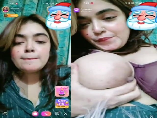 Smoking Bengali girl sucking big boobs and nude pussy show