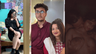 Beautiful Bengali Girl Romantic Cuddling Turns into Steamy Bathroom Fuck