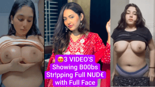 Big Boobied Desi Baddie Proudly Shows Off Her Massive Round Boobs to Her Boyfriends