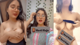 Chubby Cute Desi Babe Sends Naughty Milky Boobie Snaps to Tease Her Friends