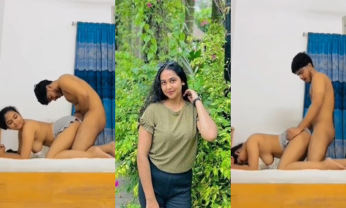 Beautiful Horny Girlfriend Ass Slapped Painful Doggy Style Fucking Moaning