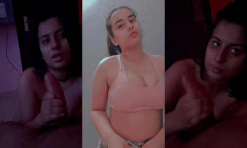 Sexy Indian Horny Babe Giving Blowjob
